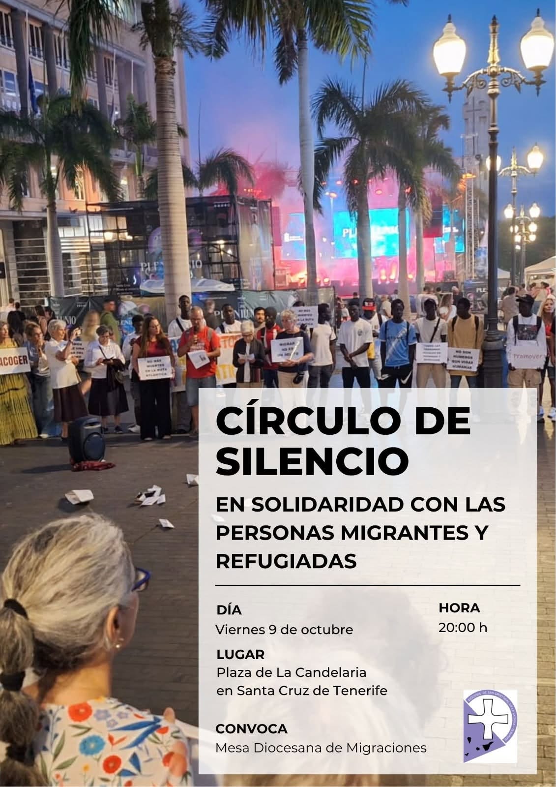 Círculo del Silencio en solidaridad con las personas migrantes y refugiadas