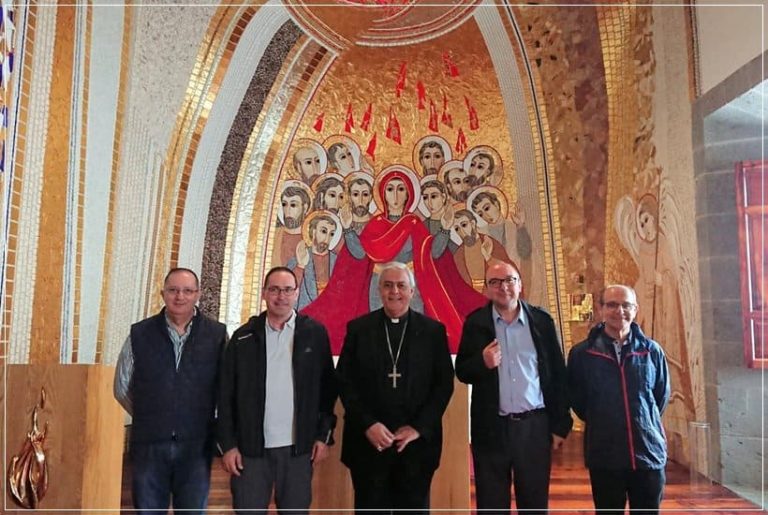 Lee más sobre el artículo Visita del provincial de los Carmelitas Descalzos, el Padre Miguel Márquez