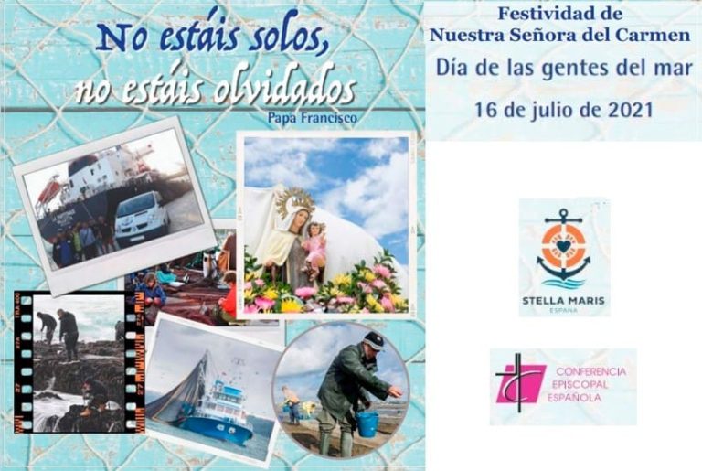 Lee más sobre el artículo 16 de julio, Día de las gentes del mar: «No estáis solos, no estáis olvidados»